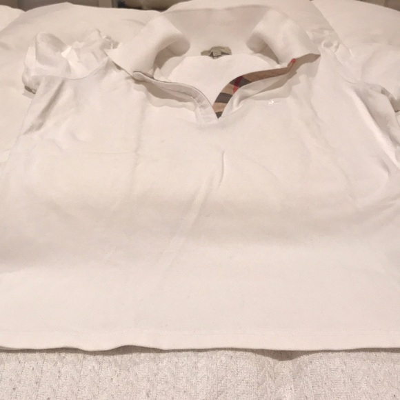 Burberry Tops - Burberry , White , short sleeved shirt